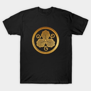 Gold Maruni Gotoku Kashiwa Kamon T-Shirt